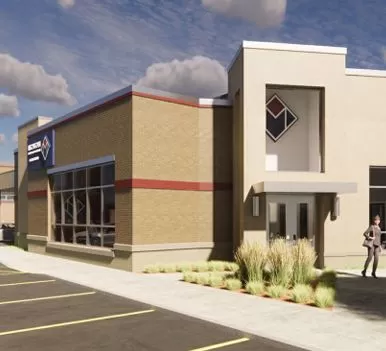 New MSGCU branch rendering